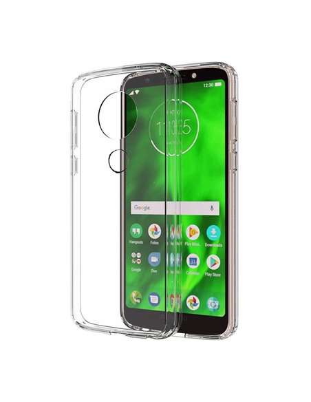 CUSTODIA per LENOVO MOTOROLA MOTO G6 PLAY, MOTO E5 (5Âª generazione) 5.7' IN GEL TPU SILICONE TRASPARENTE