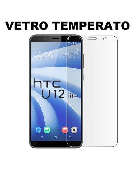 PELLICOLA per HTC U12 LIFE - PROTEGGI DISPLAY VETRO TEMPERATO 0,33mm
