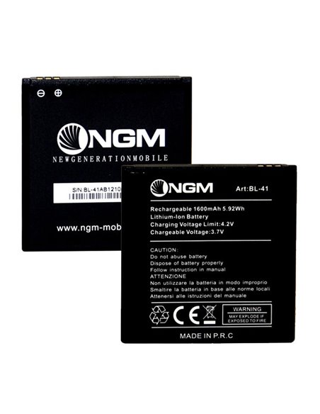 BATTERIA ORIGINALE NGM BL-41 per WEMOVE DISCOVERY - 1600 mAh LI-ION BULK