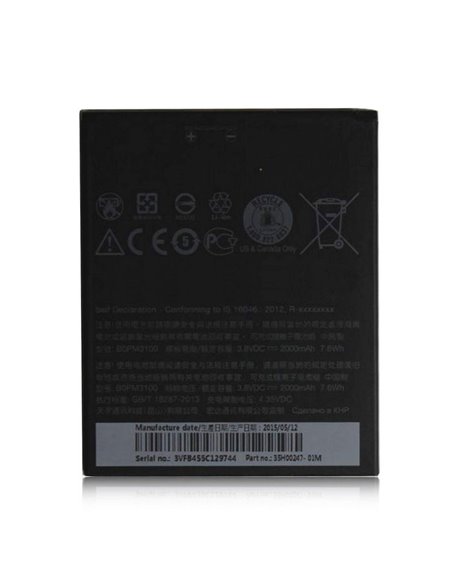 BATTERIA ORIGINALE per HTC DESIRE 526 - 2000 mAh LI-ION B0PM3100 BULK