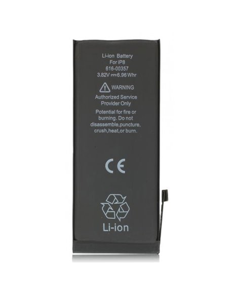 BATTERIA OEM per APPLE IPHONE 8 (4,7' POLLICI) - APN: 616-00357 - 1821 mAh LI-ION BULK (NO LOGO APPLE)