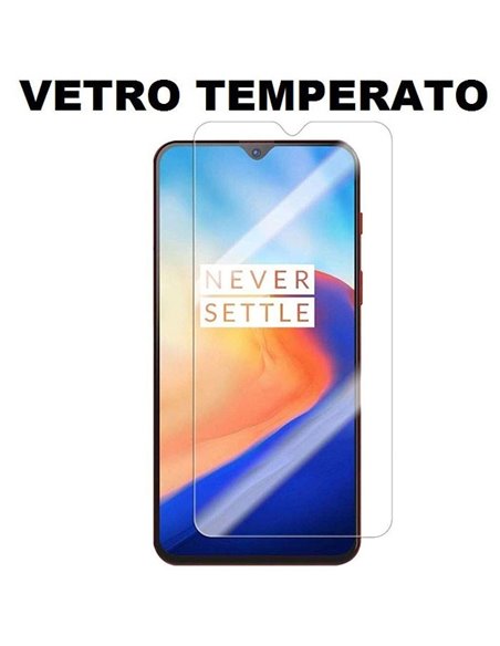 PELLICOLA per ONE PLUS 6T - PROTEGGI DISPLAY VETRO TEMPERATO 0,33mm - ATTENZIONE: Non copre la parte arrotondata!