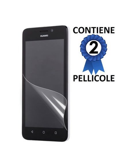 PELLICOLA PROTEGGI DISPLAY per HUAWEI ASCEND Y635 CONFEZIONE 2 PEZZI