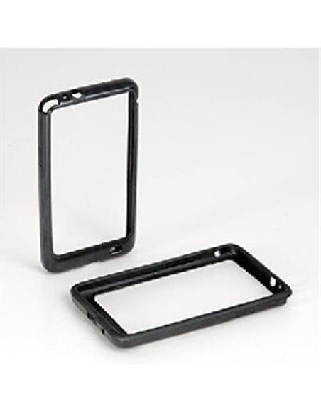 CUSTODIA GEL TPU SILICONE BUMPER per SAMSUNG I9100 Galaxy S2, I9105 Galaxy S2 Plus COLORE NERO