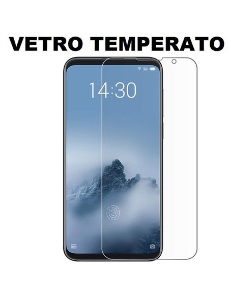 PELLICOLA per MEIZU 16 (6.0') - PROTEGGI DISPLAY VETRO TEMPERATO 0,33mm - ATTENZIONE: Non copre la parte arrotondata!