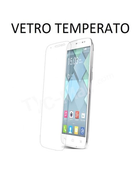 PELLICOLA PROTEGGI DISPLAY VETRO TEMPERATO per ALCATEL ONE TOUCH POP C7, ONE TOUCH POP C7 DUAL SIM