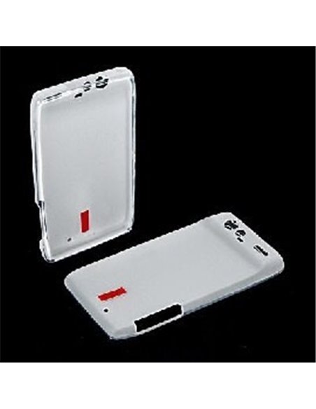 CUSTODIA GEL TPU SILICONE SEMI-RIGIDA per MOTOROLA XT910 RAZR COLORE BIANCO