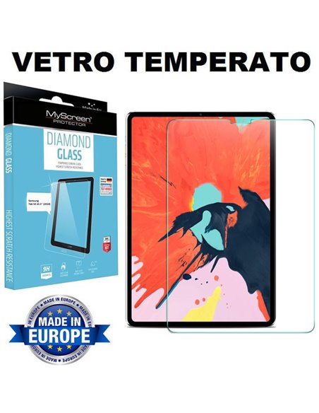 PELLICOLA per APPLE IPAD AIR 10.9' (2020/2022), IPAD PRO 11' (2018/2020/2021) - VETRO TEMPERATO 9H 0,33mm MYSCREEN BLISTER