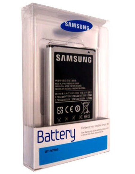 BATTERIA ORIGINALE SAMSUNG EB615268VUCSTD per N7000 GALAXY NOTE, I9220 2500mAh Li-ion BLISTER