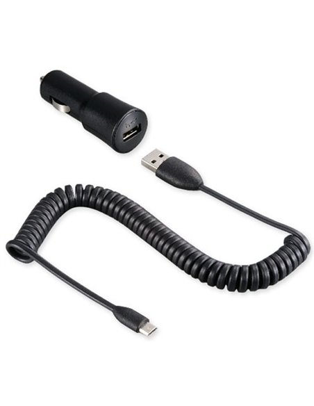 CAVO AUTO USB + CAVO USB ATTACCO MICRO USB ORIGINALE HTC CC C200 per HD2, ONE SV, WINDOWS PHONE 8X BULK SEGUE COMPATIBILITA'..