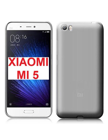 CUSTODIA GEL TPU SILICONE TRASPARENTE per XIAOMI MI 5