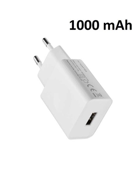 CARICATORE DA RETE 1000mAh ORIGINALE MOTOROLA CON 1 PORTA USB COLORE BIANCO C-P57 BULK