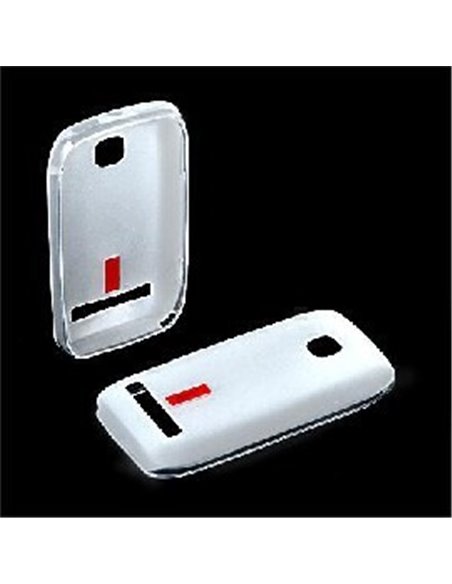 CUSTODIA GEL TPU SILICONE NOKIA 603 COLORE BIANCO