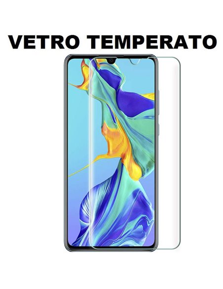 PELLICOLA per HUAWEI P30 - VETRO TEMPERATO 0,33mm - ATTENZIONE: Non copre la parte arrotondata!