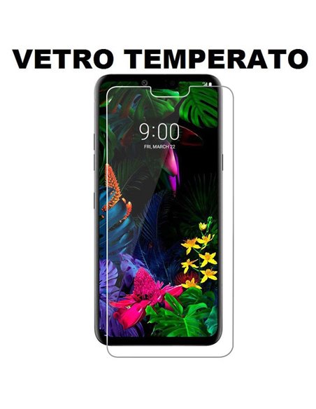 PELLICOLA per LG G8, G8 ThinQ - PROTEGGI DISPLAY VETRO TEMPERATO 0,33mm - ATTENZIONE: Non copre la parte arrotondata!