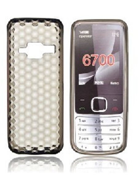 CUSTODIA GEL TPU SILICONE NOKIA 6700 Classic COLORE NERO