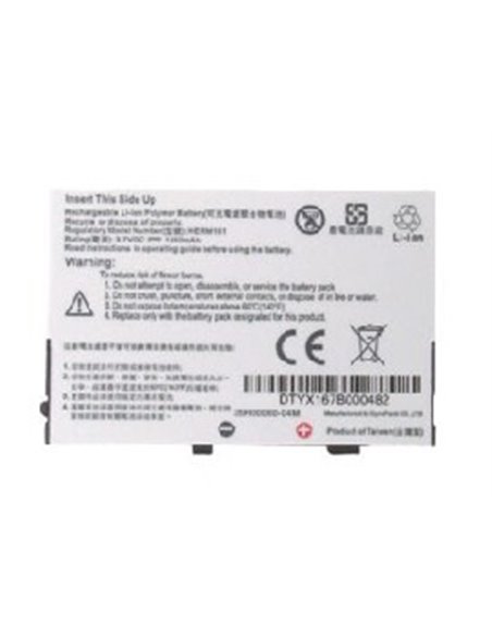 BATTERIA ORIGINALE HTC BA S100, HERM160 per HTC TyTN, XDA TRION 1350mAh LI-ION BULK SEGUE COMPATIBILITA'..