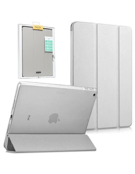 CUSTODIA per APPLE IPAD AIR 2019 (10.5') - FLIP ORIZZONTALE SIMILPELLE CON CHIUSURA MAGNETICA INVISIBILE E STAND COLORE GRIGIO