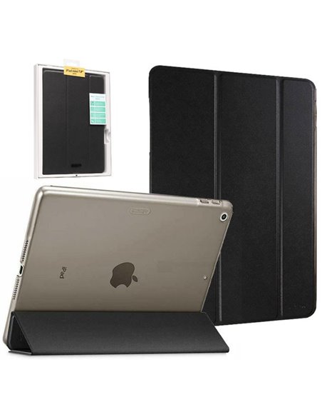 CUSTODIA per APPLE IPAD MINI 2019 (7.9') - FLIP ORIZZONTALE SIMILPELLE CON CHIUSURA MAGNETICA INVISIBILE E STAND COLORE NERO