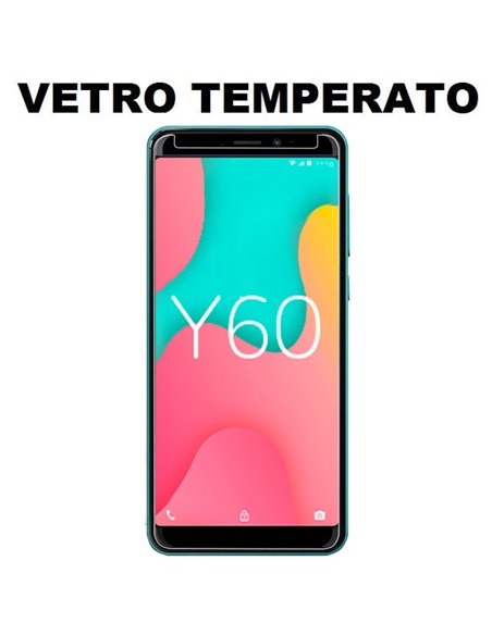 PELLICOLA per WIKO Y60 (5.45') - PROTEGGI DISPLAY VETRO TEMPERATO 0,33mm - ATTENZIONE..