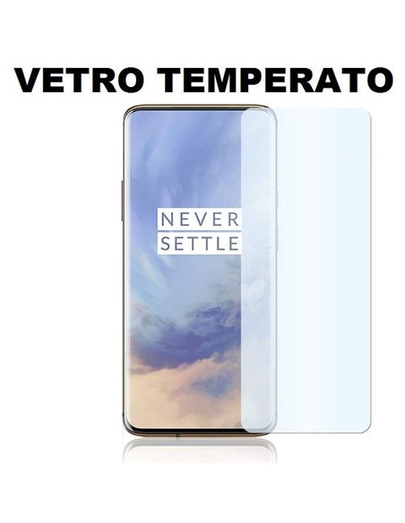 PELLICOLA per ONEPLUS 7 PRO (6.67') - PROTEGGI DISPLAY VETRO TEMPERATO 0,33mm - ATTENZIONE: Non copre la parte arrotondata!