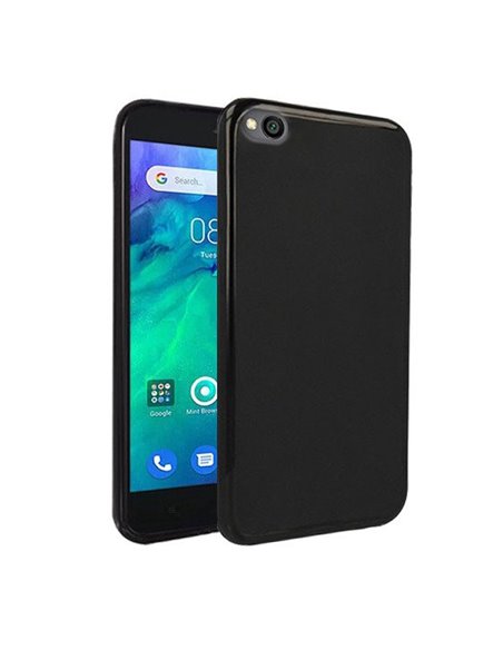 CUSTODIA per XIAOMI REDMI GO IN GEL TPU SILICONE COLORE NERO