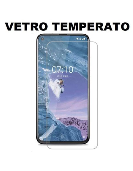 PELLICOLA per NOKIA 6.2, NOKIA 7.2 - PROTEGGI DISPLAY VETRO TEMPERATO 0,33mm - ATTENZIONE: Non copre la parte arrotondata!