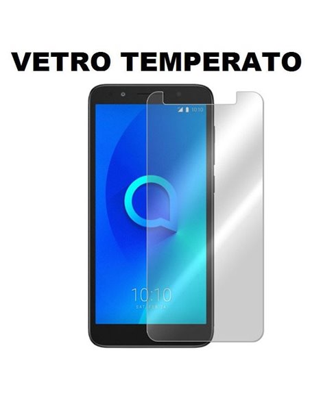 PELLICOLA per ALCATEL 1X (2019) - PROTEGGI DISPLAY VETRO TEMPERATO 0,33mm-ATTENZIONE: potrebbe rimanere alzata nelle parti curve