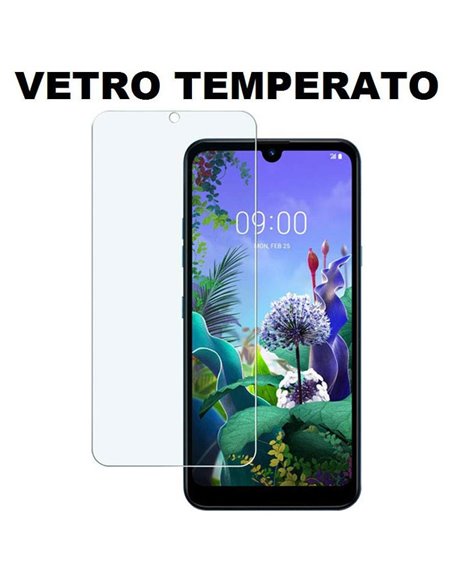 PELLICOLA per LG Q60, K50 - PROTEGGI DISPLAY VETRO TEMPERATO 0,33mm - ATTENZIONE: potrebbe rimanere alzata nella parte arrotonda