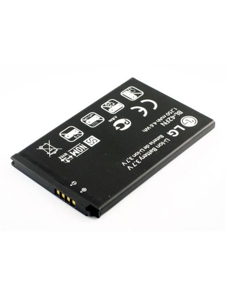 BATTERIA ORIGINALE LG BL-42FN per OPTIMUS ME P350, LU6200 1250mAh LI-ION BULK SEGUE COMPATIBILITA'..