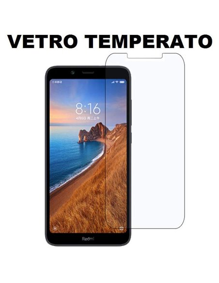 PELLICOLA per XIAOMI REDMI 7A - PROTEGGI DISPLAY VETRO TEMPERATO 0,33mm - ATTENZIONE..