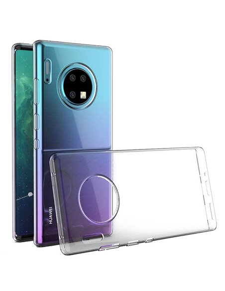 CUSTODIA per HUAWEI MATE 30, MATE 30 (5G) - IN GEL TPU SILICONE TRASPARENTE