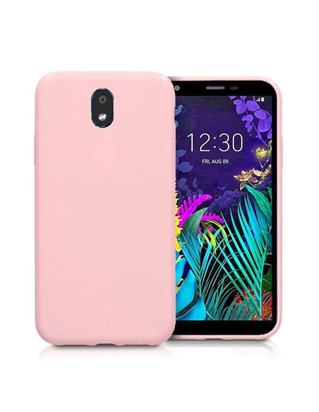 CUSTODIA per LG K30 (2019) IN GEL TPU SILICONE COLORE ROSA