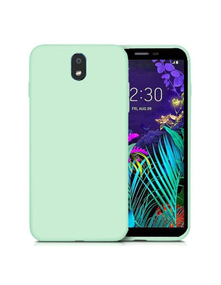 CUSTODIA per LG K30 (2019) IN GEL TPU SILICONE COLORE VERDE ACQUA