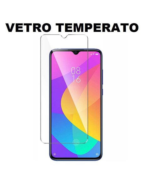 PELLICOLA per XIAOMI MI 9 LITE, MI CC9 (6.39') IN VETRO TEMPERATO 0,33mm - ATTENZIONE: potrebbe rimanere alzata nella parte arro