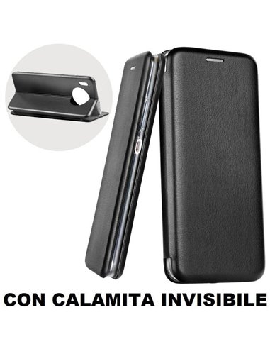 CUSTODIA per HUAWEI MATE 30, MATE 30 (5G) - FLIP ORIZZONTALE SIMILPELLE CON CHIUSURA MAGNETICA INVISIBILE E INTERNO IN TPU NERO