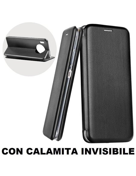 CUSTODIA per HUAWEI MATE 30, MATE 30 (5G) - FLIP ORIZZONTALE SIMILPELLE CON CHIUSURA MAGNETICA INVISIBILE E INTERNO IN TPU NERO