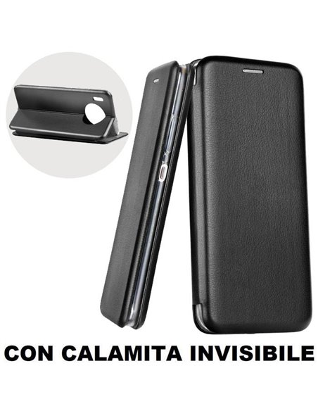 CUSTODIA per HUAWEI MATE 30, MATE 30 (5G) - FLIP ORIZZONTALE SIMILPELLE CON CHIUSURA MAGNETICA INVISIBILE E INTERNO IN TPU NERO