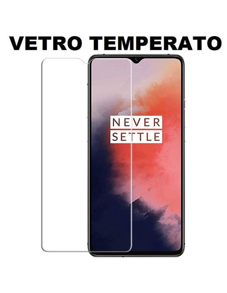 PELLICOLA per ONEPLUS 7T (6.55') - PROTEGGI DISPLAY VETRO TEMPERATO 0,33mm - ATTENZIONE...