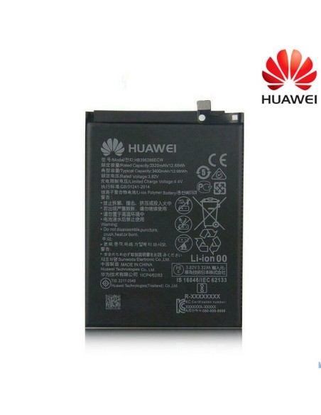 BATTERIA ORIGINALE HUAWEI HB396286ECW per P SMART 2019, HONOR 10 LITE, ENJOY 9S - 3400 mAh LI-ION BULK