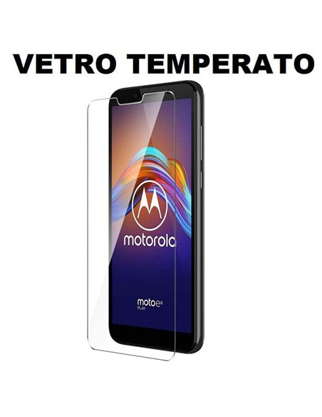 PELLICOLA per MOTOROLA MOTO E6 PLAY - PROTEGGI DISPLAY VETRO TEMPERATO 0,33mm - ATTENZIONE...