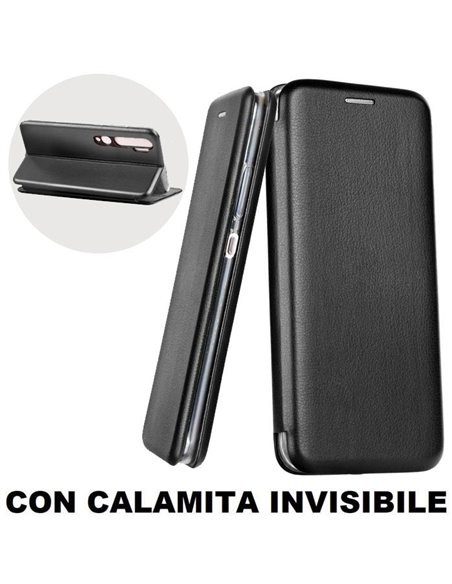 CUSTODIA per XIAOMI MI NOTE 10, MI NOTE 10 PRO, MI CC9 PRO - FLIP ORIZZONTALE CON INTERNO IN TPU E CHIUSURA MAGNETICA INVISIBILE