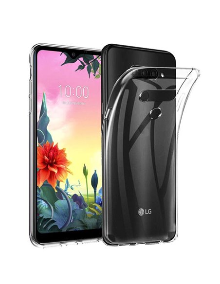 CUSTODIA per LG K50S, K50S DUAL SIM IN GEL TPU SILICONE TRASPARENTE