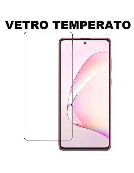 PELLICOLA per SAMSUNG GALAXY NOTE 10 LITE (SM-N770), A81 - PROTEGGI DISPLAY VETRO TEMPERATO 0,33mm - ATTENZIONE..