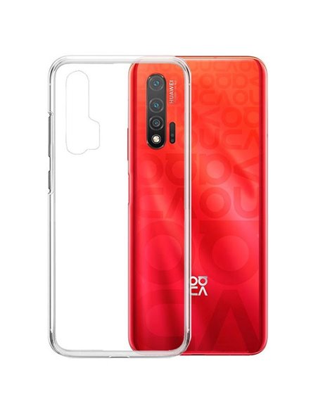 CUSTODIA per HUAWEI NOVA 6, NOVA 6 (5G) - IN GEL TPU SILICONE TRASPARENTE