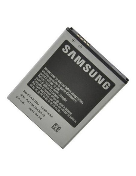 BATTERIA ORIGINALE SAMSUNG EB-F1A2GBUCSTD per I9100 GALAXY S2 1650mAh BULK SEGUE COMPATIBILITA'..