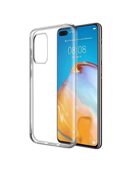 CUSTODIA per HUAWEI P40 PRO - IN GEL TPU SILICONE TRASPARENTE