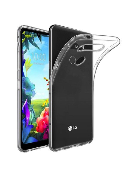 CUSTODIA per LG K40S, K40S DUAL SIM IN GEL TPU SILICONE TRASPARENTE