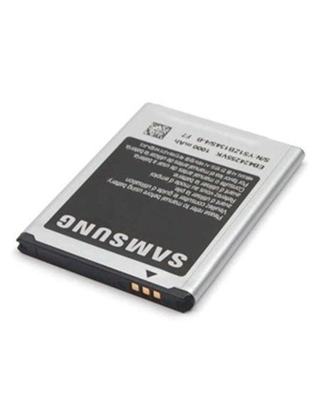 BATTERIA ORIGINALE SAMSUNG EB424255VU per S3850 CORBY II, CH@T 357 DUOS 1000 mAh LI-ION BULK SEGUE COMPATIBILITA'..