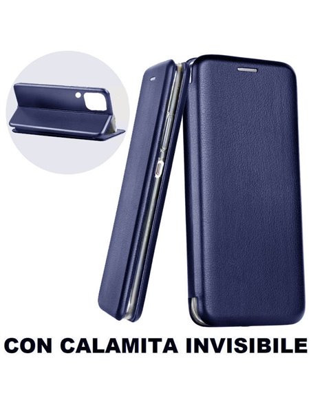 CUSTODIA per HUAWEI P40 LITE, NOVA 6 SE, NOVA 7i - FLIP ORIZZONTALE CON CHIUSURA MAGNETICA INVISIBILE ED INTERNO IN TPU COLORE B